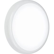 Knightsbridge LED Bulkhead Light - CCT Adjustable, Emergency, Sensor - IP65 - 14W