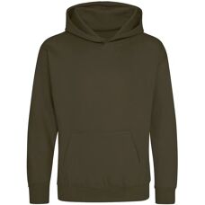 Just Hoods JH001K Kinder Hoodie Olivgrün 7/8 - Hoodie