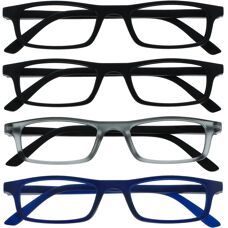 Läsglasögonen - 4 pcs lightweight unisex reading glasses