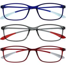 Opulize RRR61-37Z-300 Leichte Lesebrille - Reading Glasses