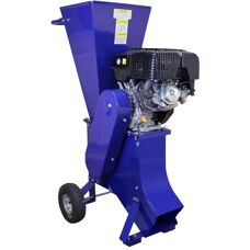 T-Mech 15HP Wood Chipper - Portable Garden Waste Shredder