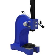 T-Mech Blue 1000kg Arbor Press - Workshop Heavy Duty Machine