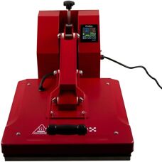 PixMax Clam Heat Press 38 x 38cm Red - Heat Press Machine
