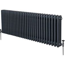 MonsterShop Traditional 3 Column Radiator - Anthracite Grey