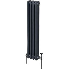 MonsterShop Traditional 3 Column Radiator - Anthracite Grey