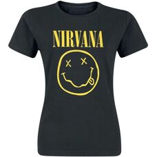 HeyRusty Nirvana T-paita - Musta Iso