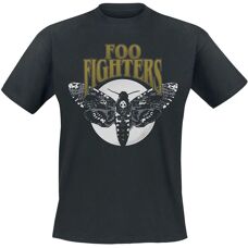 Foo Fighters Hawk Moth Kortermet T-Skjorte - Menn - Svart