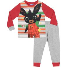 Bing Model 104-110cm Red Stripe Pyjamas for 4-5 Years