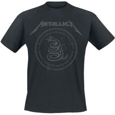 Metallica Snake Ring Tonal XL - Lyhythihainen T-paita - Musta