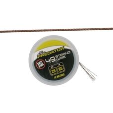 Fox Rage Predator - Steel Wire - 49 Strand 10m - 40lb/18kg