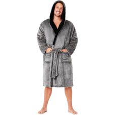 CityComfort Peignoir Garçon en Polaire Grise - Peignoir - Publicité