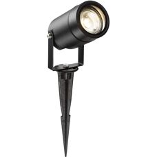 Knightsbridge GU10 Spike Light - Black - Adjustable - Spike Light
