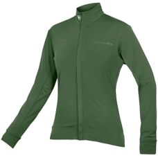 Endura Xtract Roubaix Green Long Sleeve MTB Jersey - Jersey