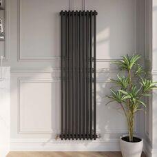 Park Lane - Traditional Vertical Column Radiator - Black