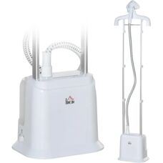 HOMCOM Upright Garment Clothes Steamer - 6 Steam Settings - 1.7L Water Tank