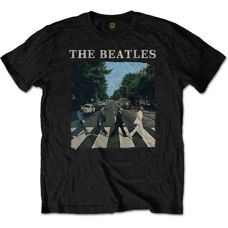 The Beatles Abbey Road Crossing T-shirt Svart - T-shirt