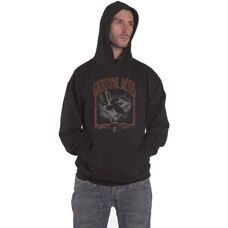 Grateful Dead Unisex Hoodie - Vintage Poster - Black - XL