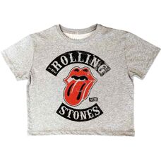 The Rolling Stones Tour 78 Crop Top gris - T-shirt rock - Publicité