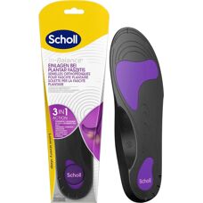 Semelles Orthopédiques Scholl - Soulagement Fasciite Plantaire - Taille M