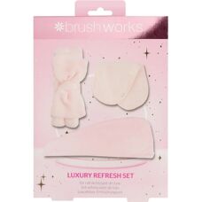 Brushworks Luxury Refresh Set - Naisten kosmetkkiyksikkö