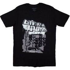 Linkin Park XXL Schwarzes Spray Collage T-Shirt - T-Shirt