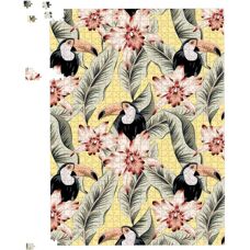 WRT Ltd - Toucans, Orchids And Palm Leaves - Jigsaw Puzzle