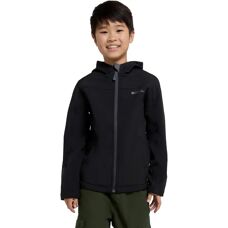 Mountain Warehouse Exodus Kids Softshell Jacket - 5-6 Years - Black