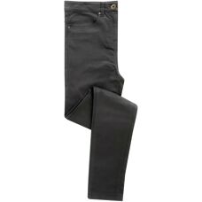 Premier Womens/ladies Charcoal Performance Chinos - Model 18L