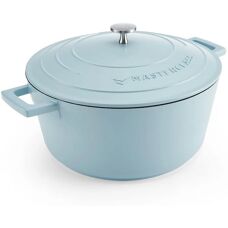 MasterClass Cazuela de aluminio fundido azul cielo - 5L