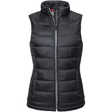 Russell Womens Nano Padded Bodywarmer - Black XS - Bodywarmer