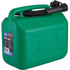 Bidón de combustible Draper 09055 HDPE virgen - 10L - Verde