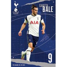 Tottenham Hotspur FC Gareth Bale Affiche Marine - Affiche - Publicité
