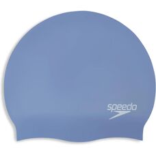 Speedo Langhaar-Silikonbadekappe Lavendelblau - Badekappe