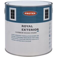Protek Royal Exterior Paint - Silver Grey - Exterior Paint