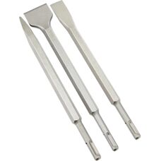 Silverline SDS Plus Hex Chisel Set - 3 Piece, 20/40mm & Point