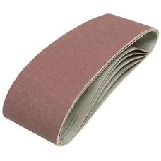 Silverline 625574 Sanding Belts - 75x533mm, 120 Grit - 5 Pack