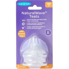Lansinoh NaturalWave Tetina pentru Sticla Rápida - Tetina pentru Sticla