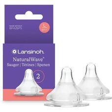 Tétines Lansinoh NaturalWave - 2 pièces