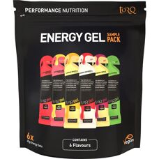 Torq Energy Gel Sample Pack of 6 Flavours - Energy Gel