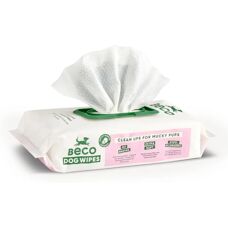 Beco Bamboo Coconut Wipes for Dogs and Cats - 80 Wipes