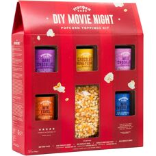 Popcorn Shed Dark Red DIY Movie Night Popcorn Toppings Kit - Popcorn