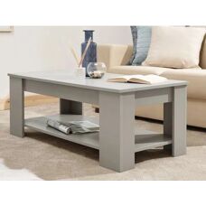 GFW Shetland Lift Up Coffee Table - Grey - Modern, Multi-purpose Furniture