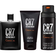 Cristiano Ronaldo CR7 Game On Gift Set - Eau de Toilette, Shower Gel & Body Spray