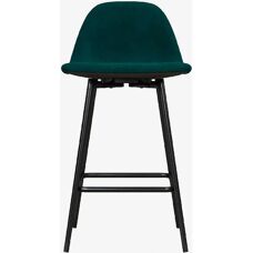 Dorel Home Calvin Hoher Stuhl - Kunstleder - Barhocker
