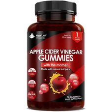 New Leaf Apple Cider Vinegar Vegan Gummies - 30 Day Supply