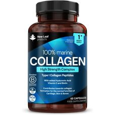 New Leaf Marine Collagen Tablets - Support Skin, Hair & Joints