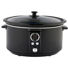 Hamilton Beach - Digital Oval Slow Cooker - 6.5L - Black