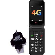 Ttfone TT760 Red Flip 4G Big Button Mobile Phone - Elderly