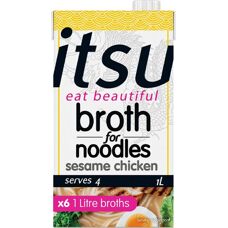 Itsu Sesame Chicken Broth - Broth - 1L