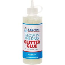 Baker Ross Leuchtende Glitzerkleber - Bastelmaterial